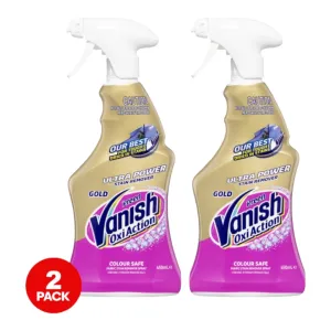 2 x 450mL Vanish Preen Gold Oxi Action Stain Remover Spray