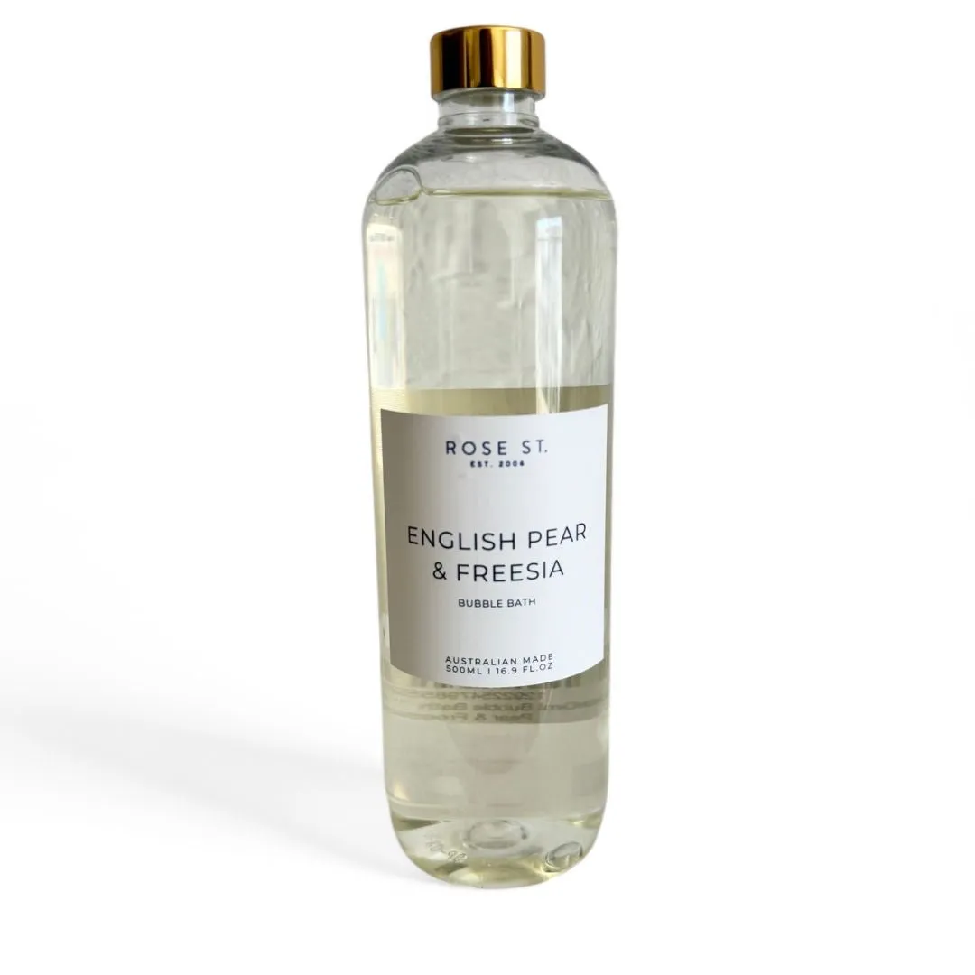 500ml Bubble Bath | English Pear & Freesia