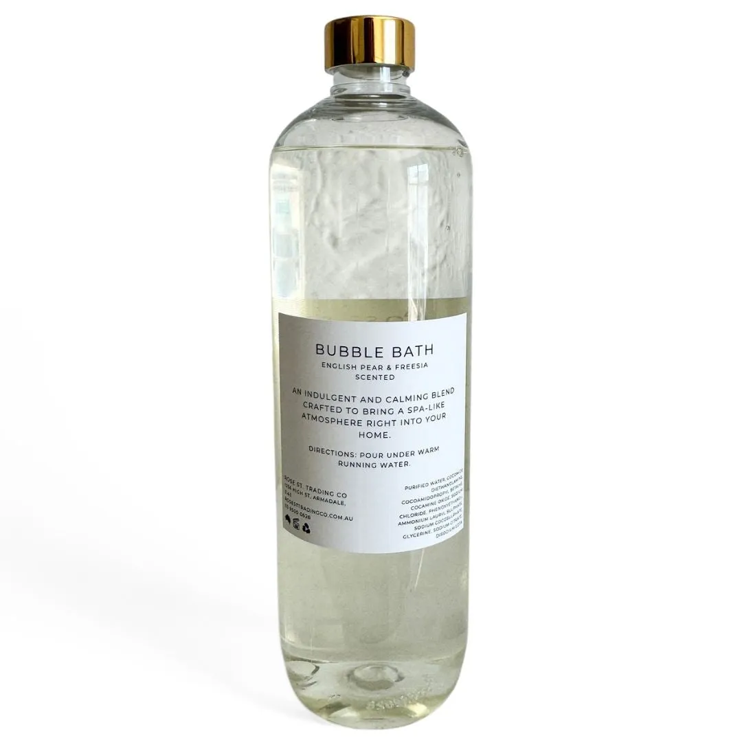 500ml Bubble Bath | English Pear & Freesia