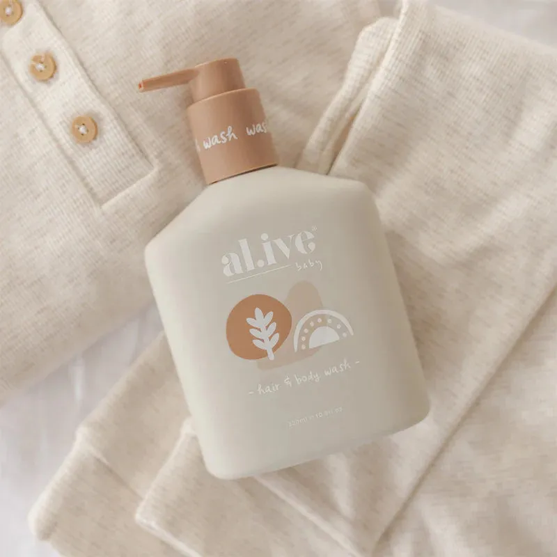 al.ive body Calming Oatmeal Baby Hair & Body Wash