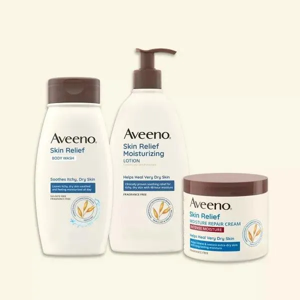 Aveeno Skin Relief Body Wash with Coconut Scent for Sensitive, Itchy, Dry Skin - 18oz