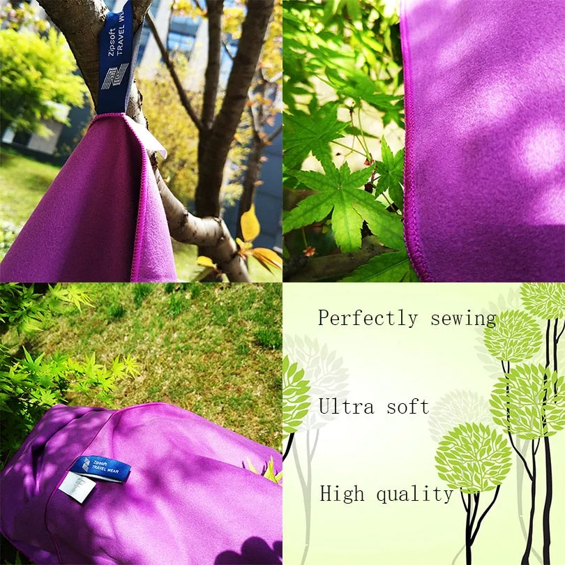 Beach Towels Blanket Large Ultralight Quick Dry Swede Bath Microfiber Swimwear Sport Hair Dryer Serviette Plage