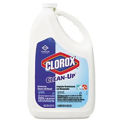 Clorox® Clean-Up Disinfectant Cleaner with Bleach (1 Gallon Refill Bottles) - Case of 4