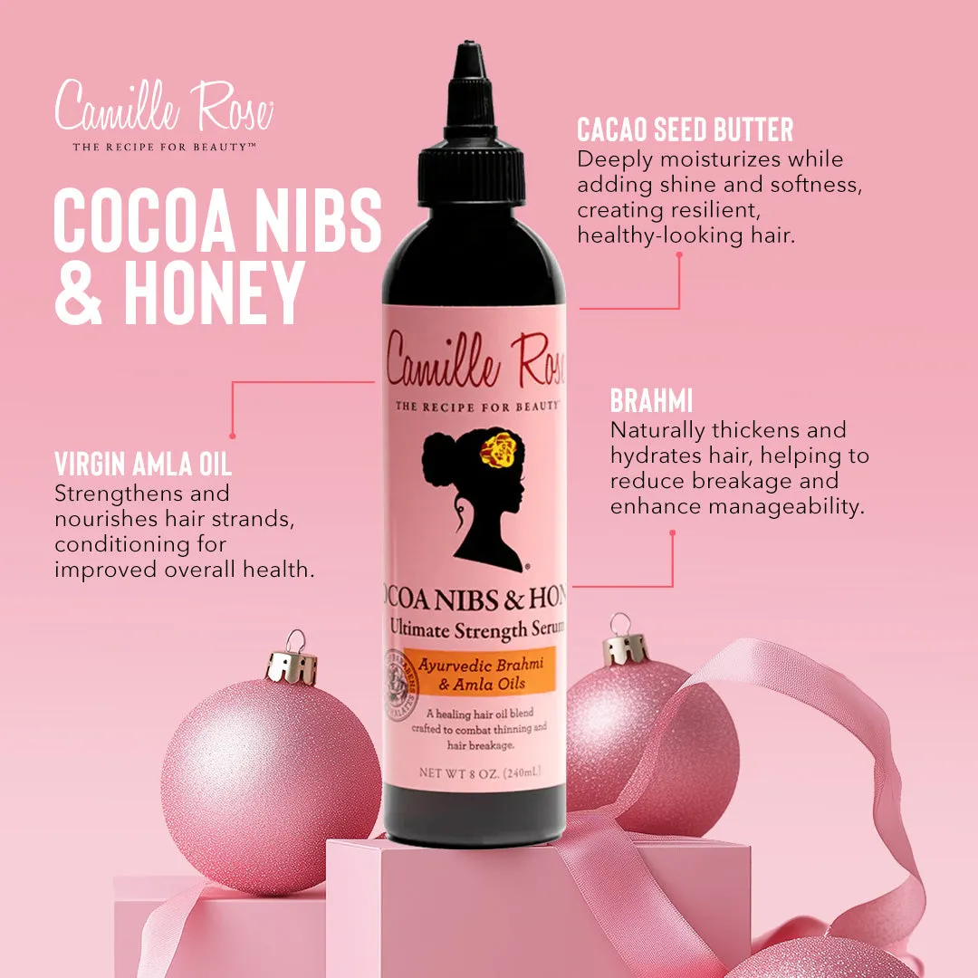 Cocoa Nibs   Honey Ultimate Strength Serum