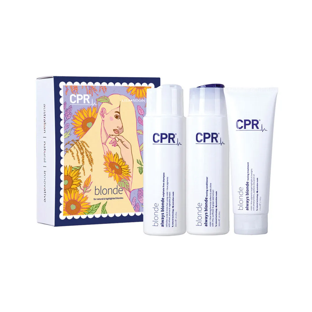 CPR Blonde Solution Trio Pack