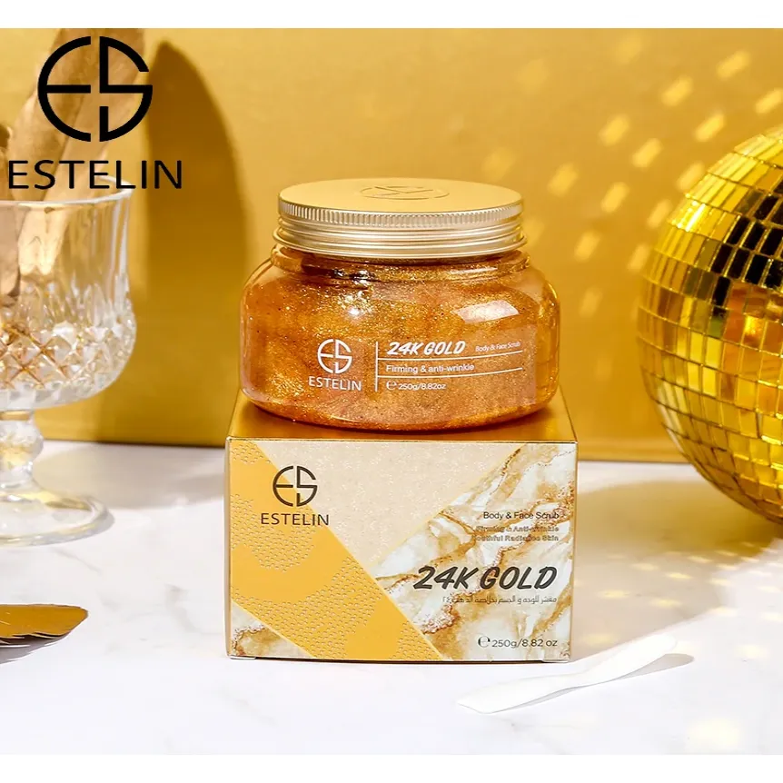 Estelin Body & Face Scrub 24K Gold