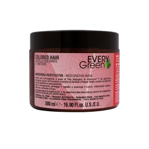 EVERY GREEN COLORED HAIR RESTORATIVE HAIR MASK 500ML