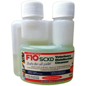 F10 SCXD Veterinary Disinfectant Cleanser