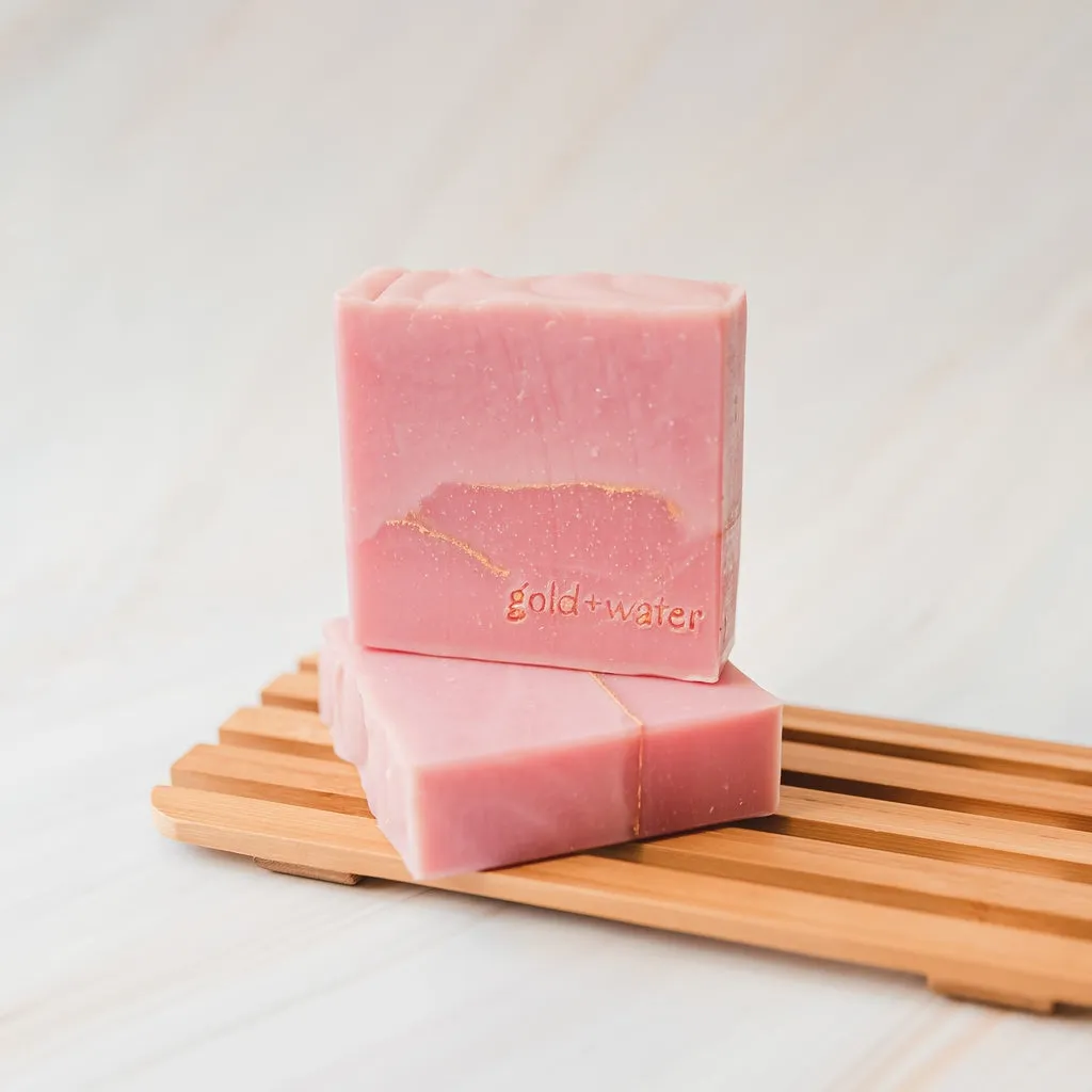 Gold   Water Co Soap Pink