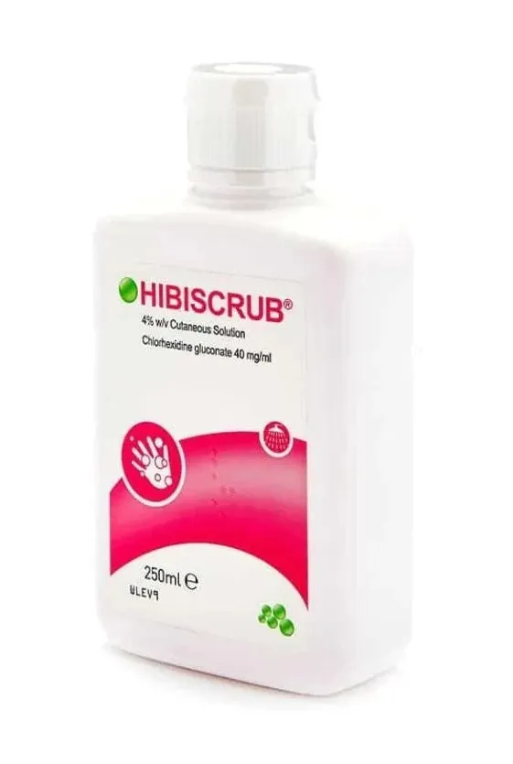 Hibiscrub Antiseptic Skin Cleansing Body Wash 250ml NOW HIBIWASH