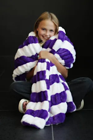 Hugs Grape Blanket