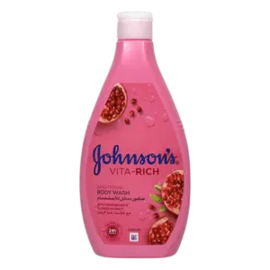 JOHNSONS VITA-RICH POMEGRANATE BODY WASH 400ML