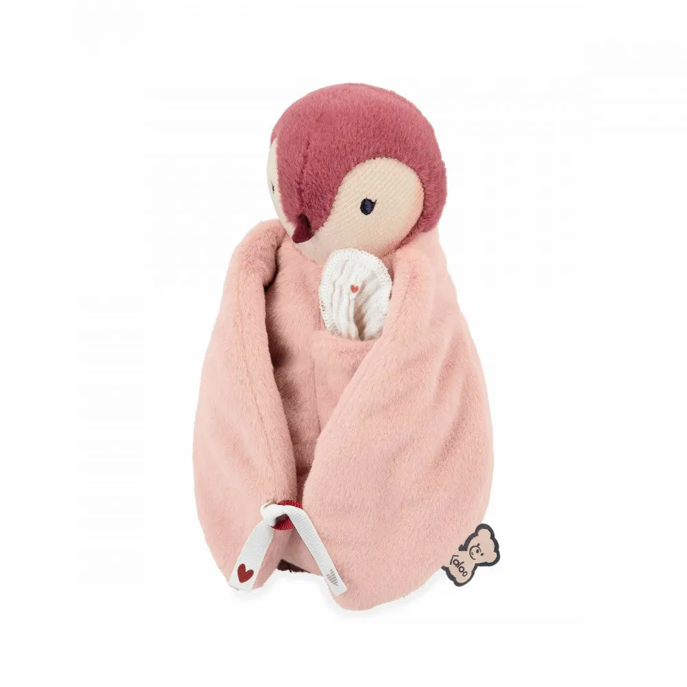 Kaloo Kissing Plush Penguin Pink