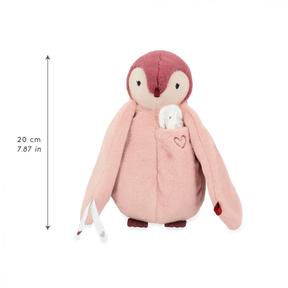 Kaloo Kissing Plush Penguin Pink