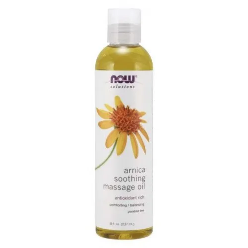 NOW Foods Arnica Soothing Massage Oil  - 237 ml.