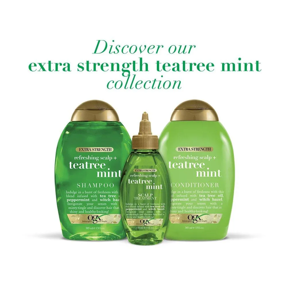 Ogx Refreshing Scalp  Teatree Mint Shampoo