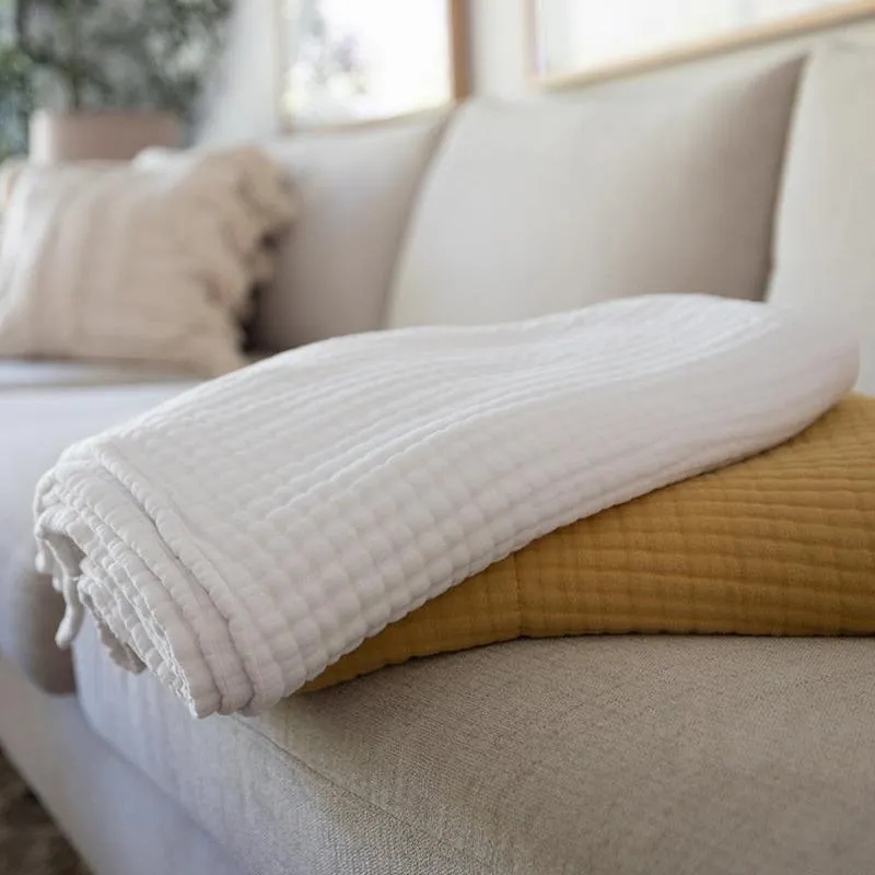 Oversized Breeze Muslin Cotton Throw