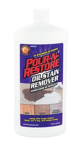 Pour-N-Restore Orange Scent Oil Stain Remover 32 oz Liquid