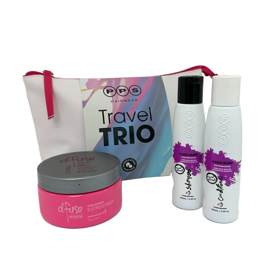 PPS Classic Blonde Travel Trio Pack