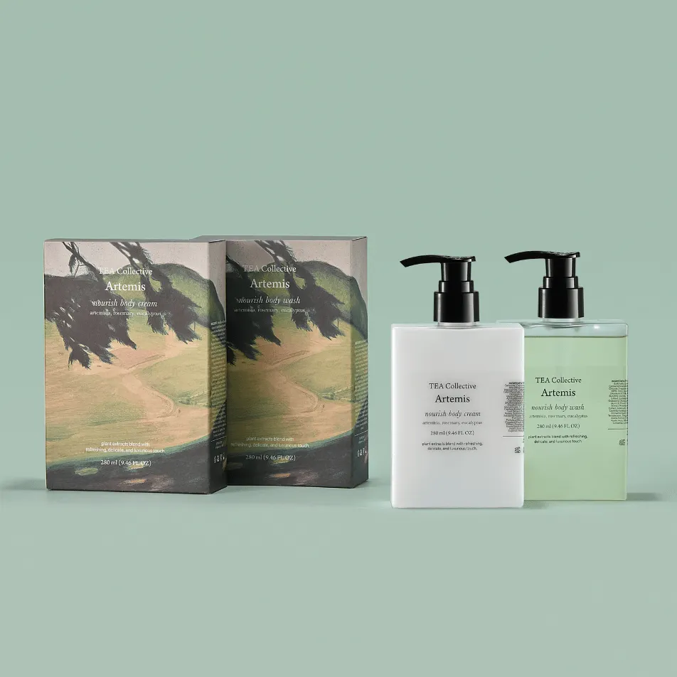 Tea Collective Artemis Body Care Set (Artemis Body Wash  Artemis Body Cream)