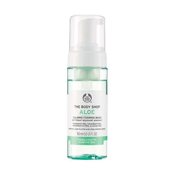 The Body Shop Aloe Calming Foaming Wash 150ml